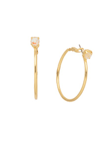 Sorrelli Light Topaz Delite Mini Serafina Hoop Earrings