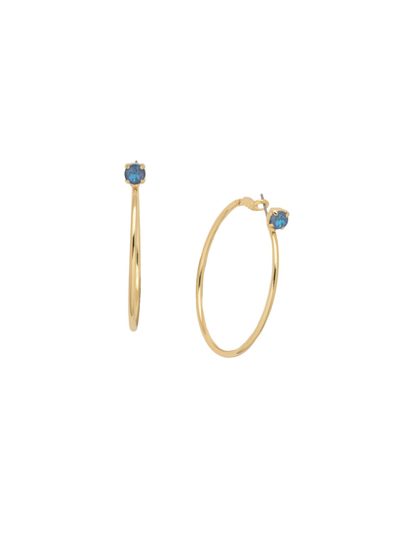 Sorrelli Ocean Delite Mini Serafina Hoop Earrings