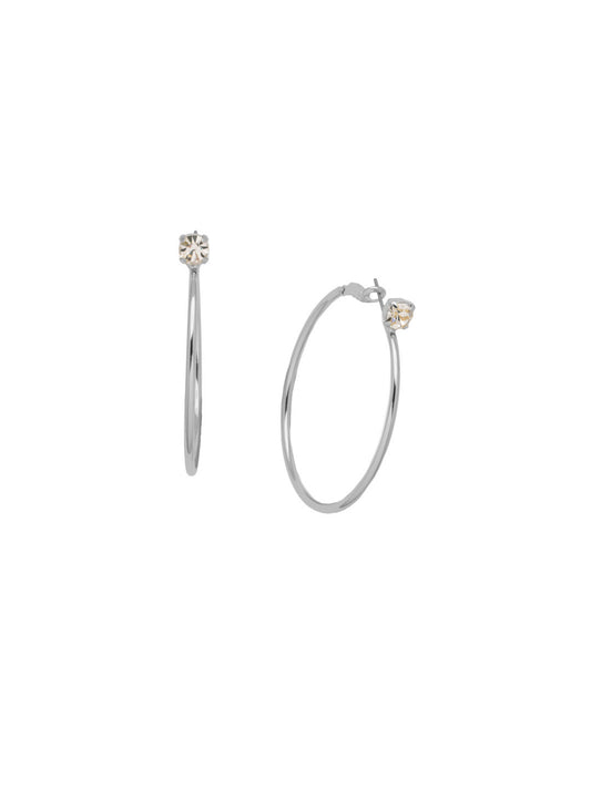 Sorrelli Crystal Mini Serafina Hoop Earrings