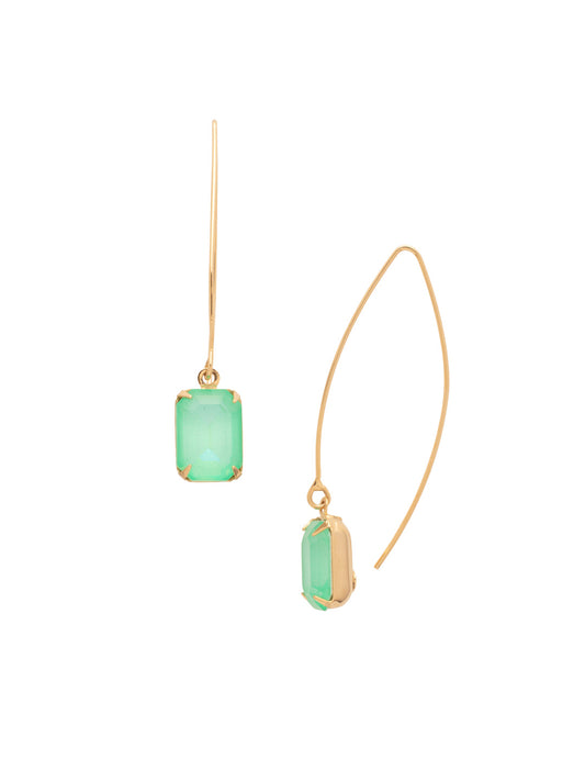 Sorrelli Mint Delite Bobbi Threader Dangle Earrings