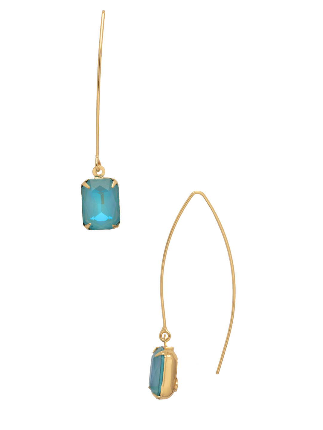 Sorrelli Summer Blue Delite Bobbi Threader Dangle Earrings