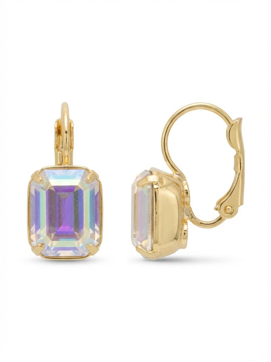 Sorrelli Crystal Aurora Borealis Octavia Dangle Earrings