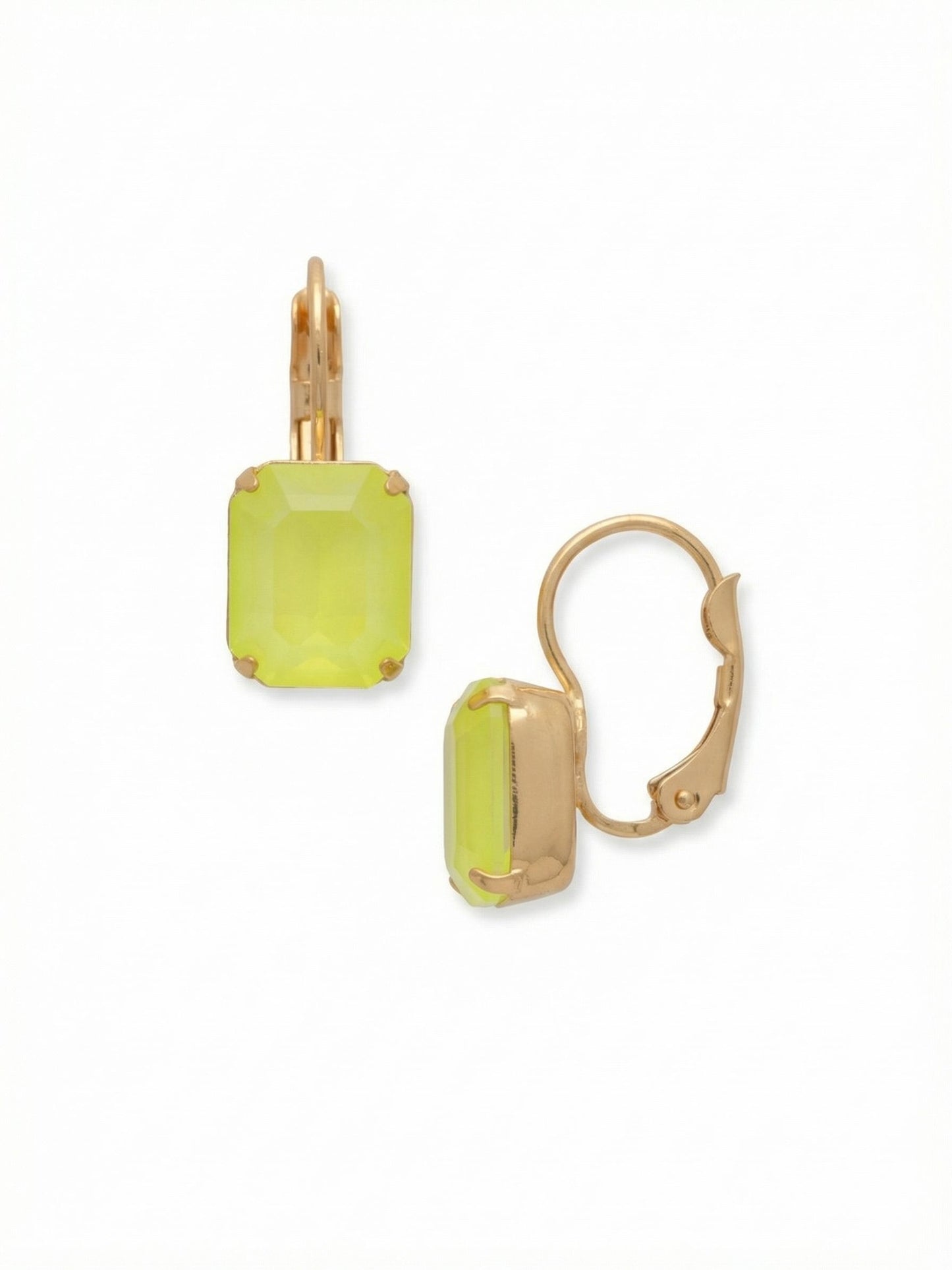 Sorrelli Electric Yellow Octavia Dangle Earrings