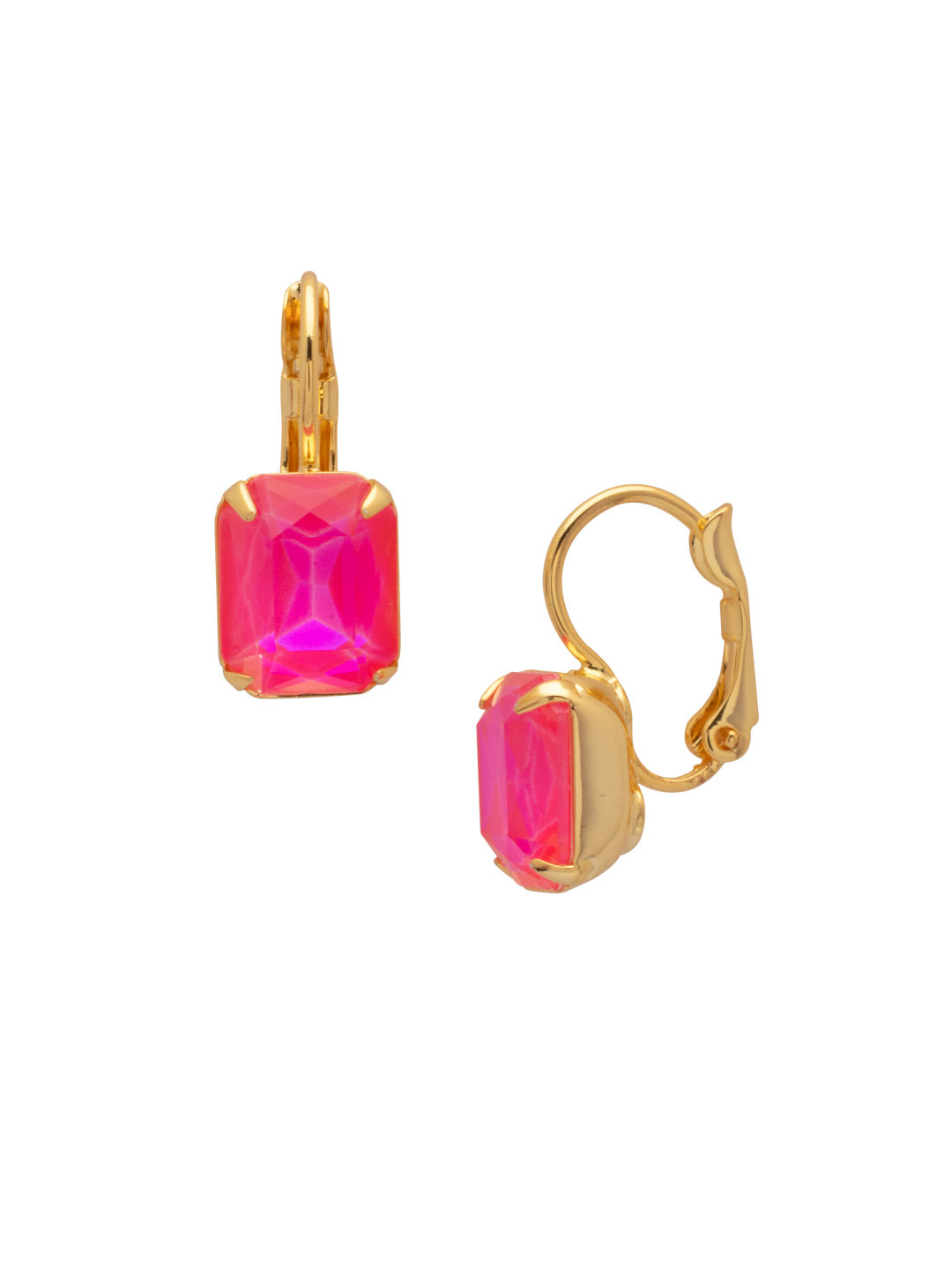 Sorrelli Electric Pink Octavia Dangle Earrings