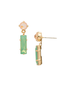 Sorrelli Mango Mint Bindi Studded Dangle Earrings