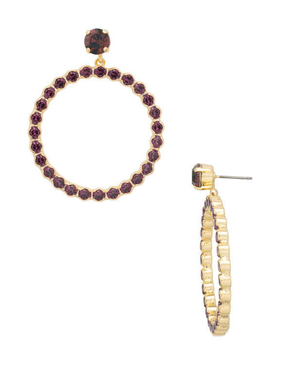 Sorrelli Merlot Amber Statement Earrings