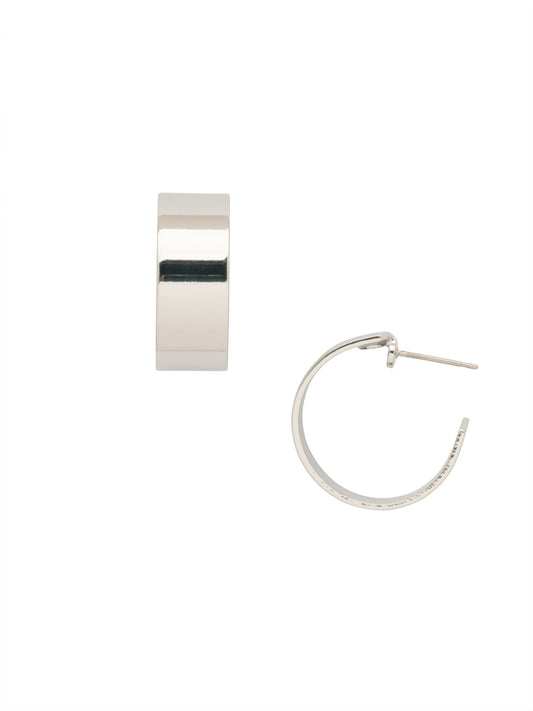 Sorrelli Bare Metallic Dani Hoop Earrings