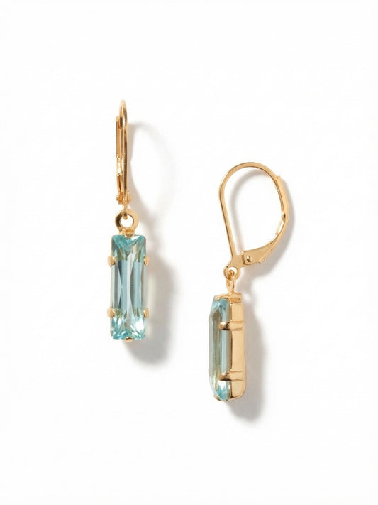 Sorrelli Aquamarine Bindi Dangle Earrings