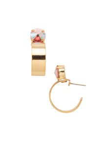 Sorrelli Confetti Dani Studded Hoop Earrings