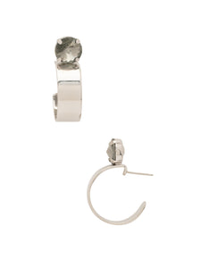 Sorrelli Evening Moon Dani Studded Hoop Earrings