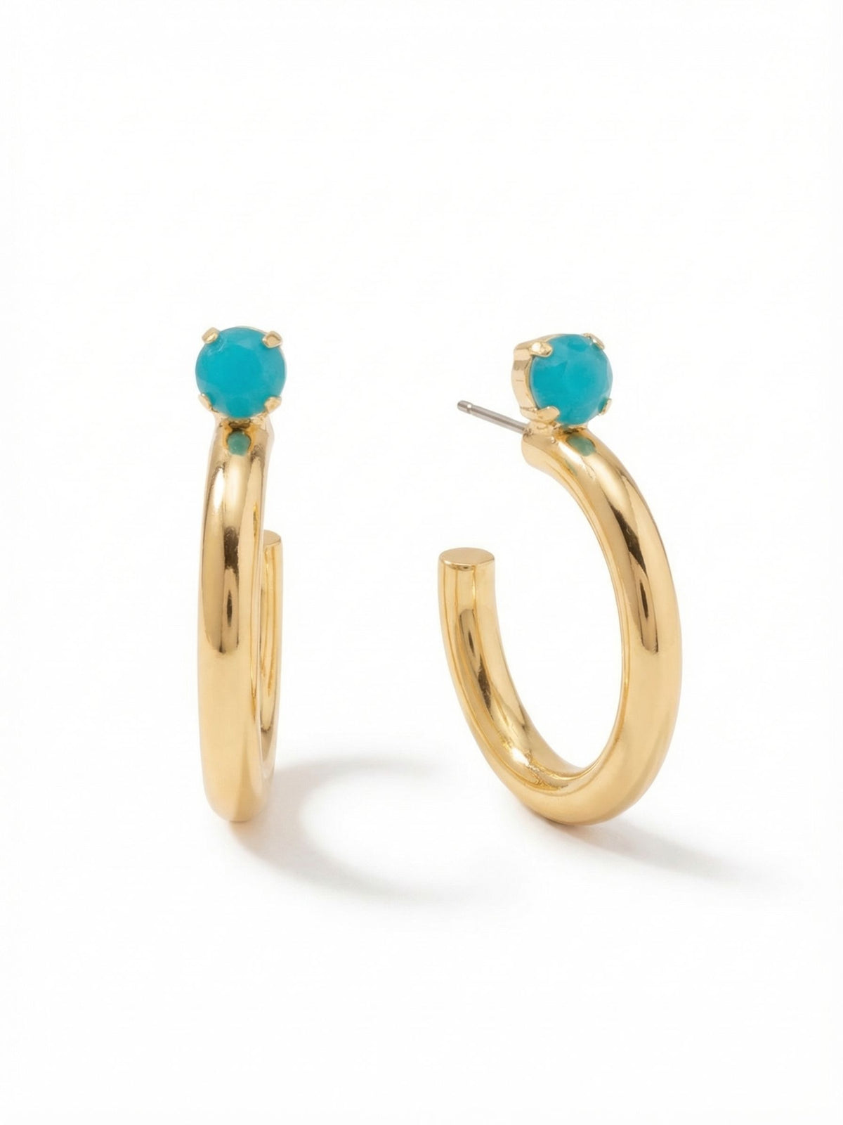 Sorrelli CBO Keeley Studded Hoop Earrings