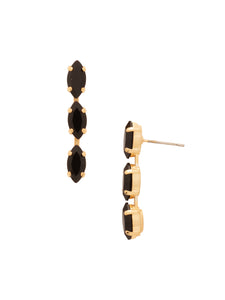 Sorrelli Jet Trielle Dangle Earrings