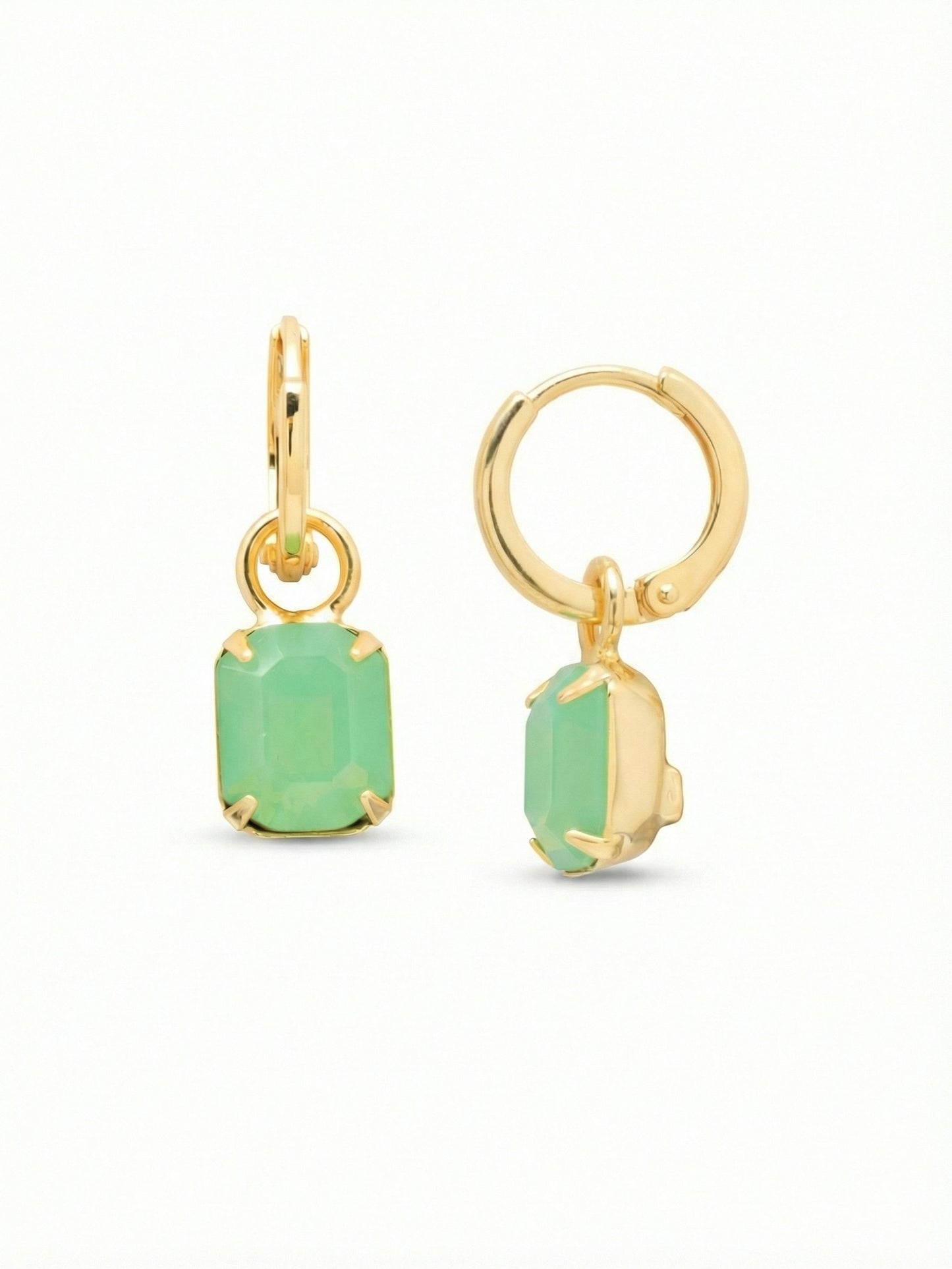 Sorrelli Pacific Opal Octavia Huggie Hoop Earrings