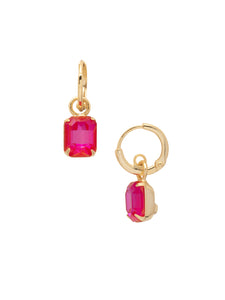 Sorrelli Red Carpet Octavia Huggie Hoop Earrings