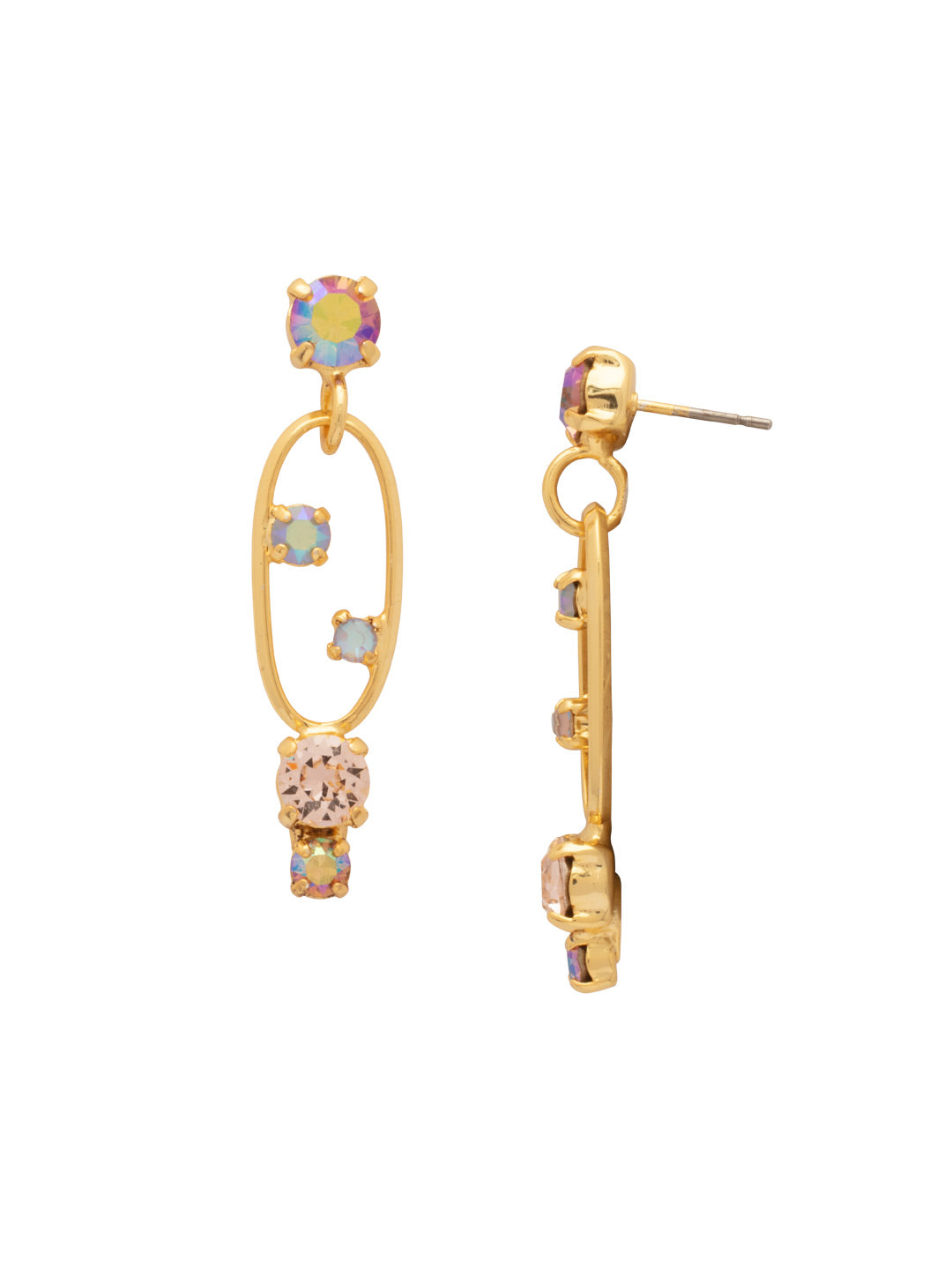 Sorrelli Chai Latte Greer Studded Dangle Earrings