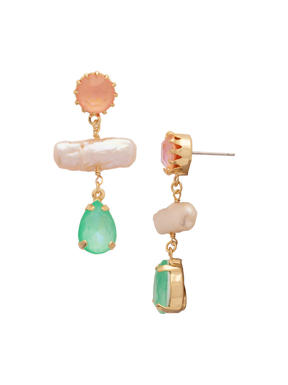 Sorrelli Mango Mint Rae Dangle Earrings