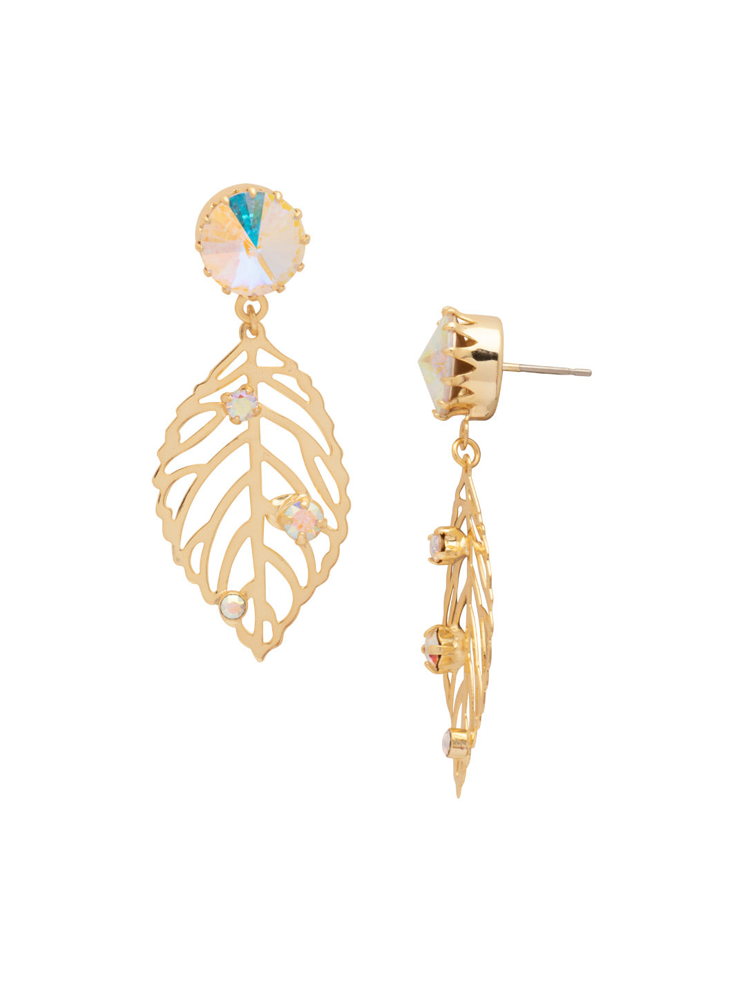 Sorrelli Crystal Aurora Borealis Cala Studded Dangle Earrings
