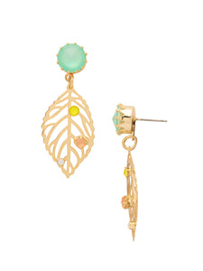 Sorrelli Mango Mint Cala Studded Dangle Earrings