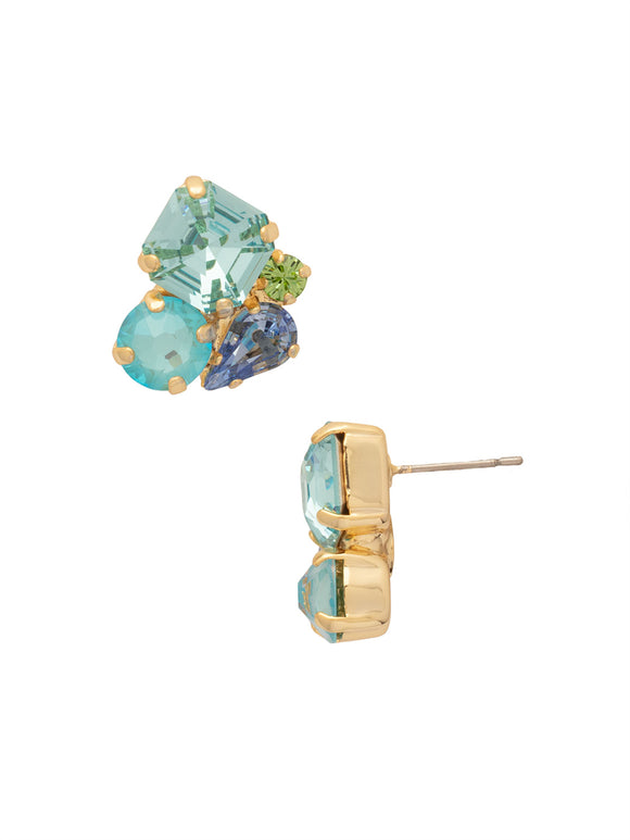 Sorrelli Ocean Anika Stud Earrings