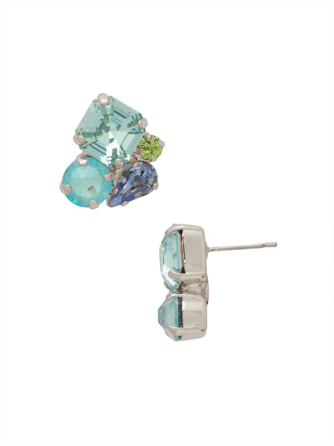 Sorrelli Ocean Anika Stud Earrings