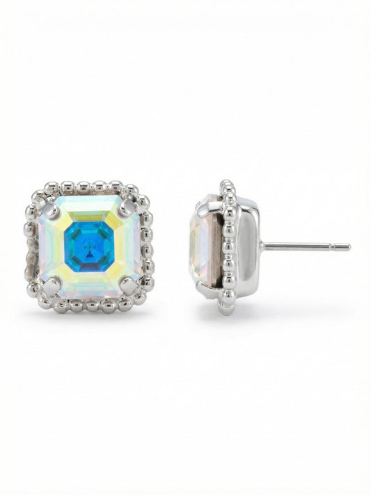 Sorrelli Crystal Aurora Borealis Izzy Decorated Stud Earrings