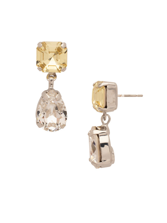 Sorrelli Lemon Zest Clara Dangle Earrings