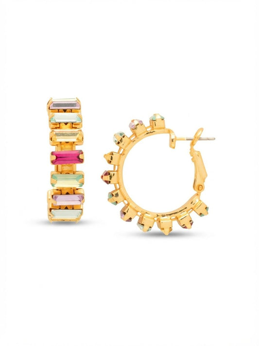 Sorrelli Candy Pop Bianca Hoop Earrings