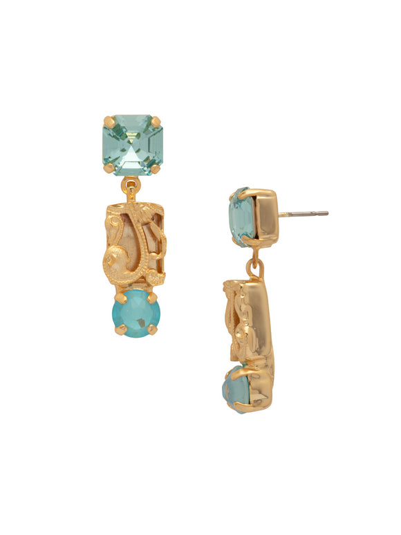 Sorrelli Ocean Paisley Dangle Earrings