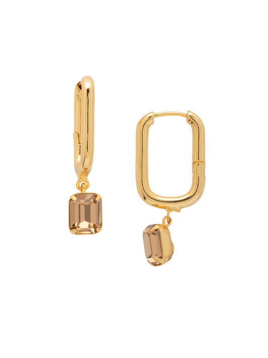 Sorrelli Light Colorado Octavia Rectangle Hoop Earrings