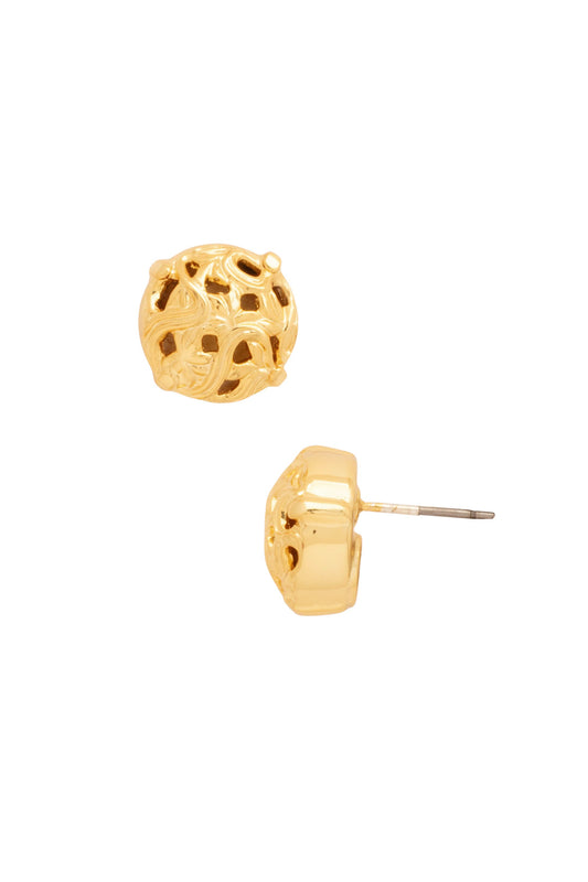 Sorrelli Bare Metallic Clementine Stud Earrings