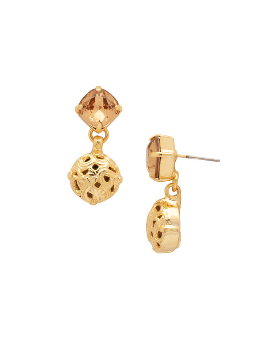 Sorrelli Light Colorado Clementine Square Dangle Earrings