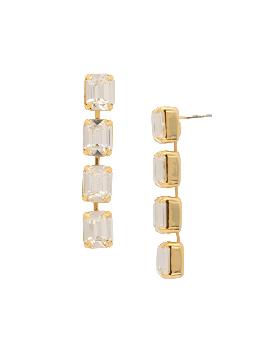 Sorrelli Crystal Octavia Repeating Dangle Earrings