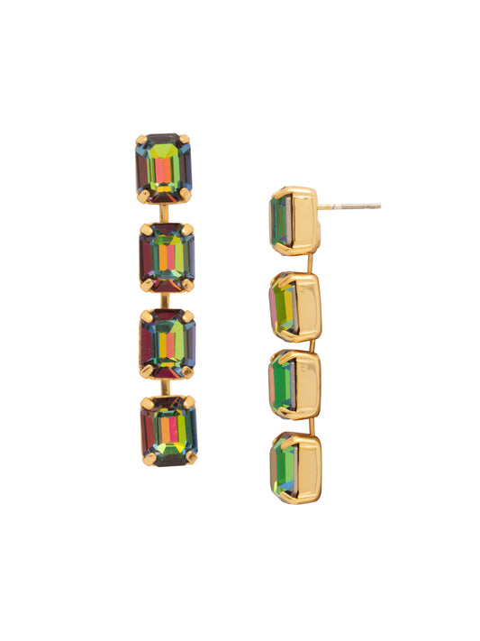 Sorrelli Volcano Octavia Repeating Dangle Earrings