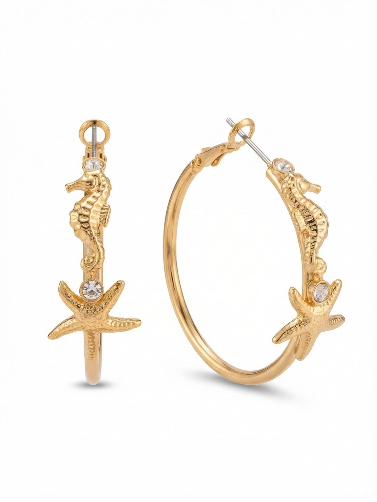 Sorrelli Crystal Rehoboth Hoop Earrings