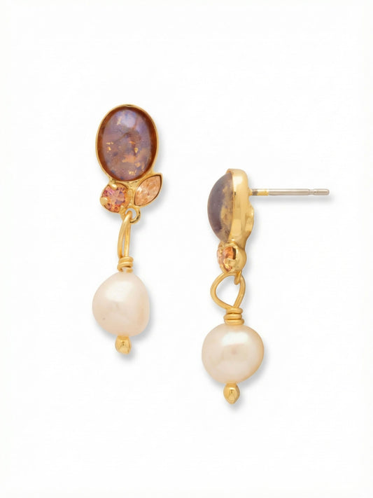 Sorrelli Moroccan Sunrise Montauk Dangle Earrings