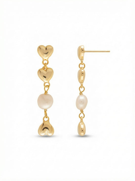 Sorrelli Modern Pearl Cascade Dangle Earrings