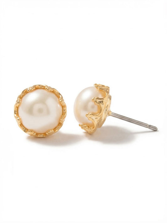 Sorrelli Modern Pearl Odessa Stud Earrings