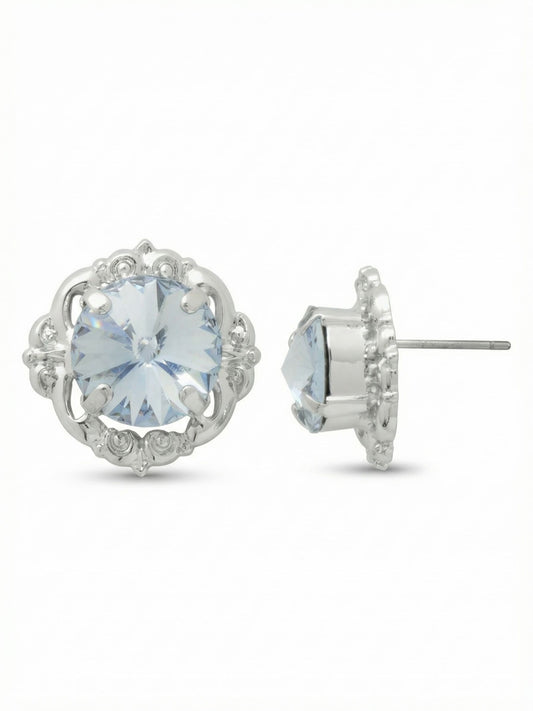 Sorrelli Light Sapphire Lori Stud Earrings