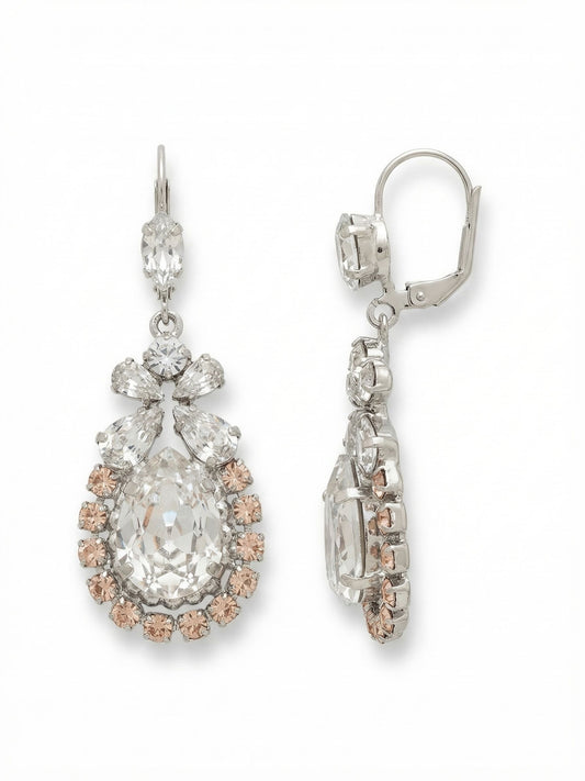 Sorrelli Crystal Lace Georgiana Statement Earrings