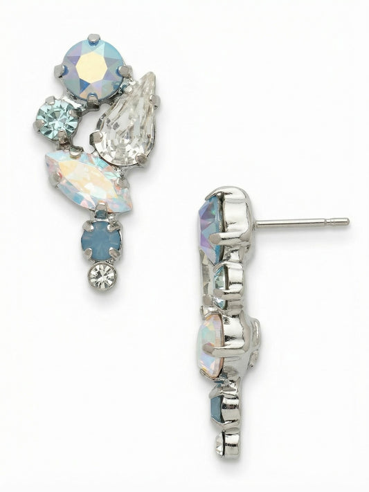 Sorrelli Rainbow Quartz Monday Dangle Earrings