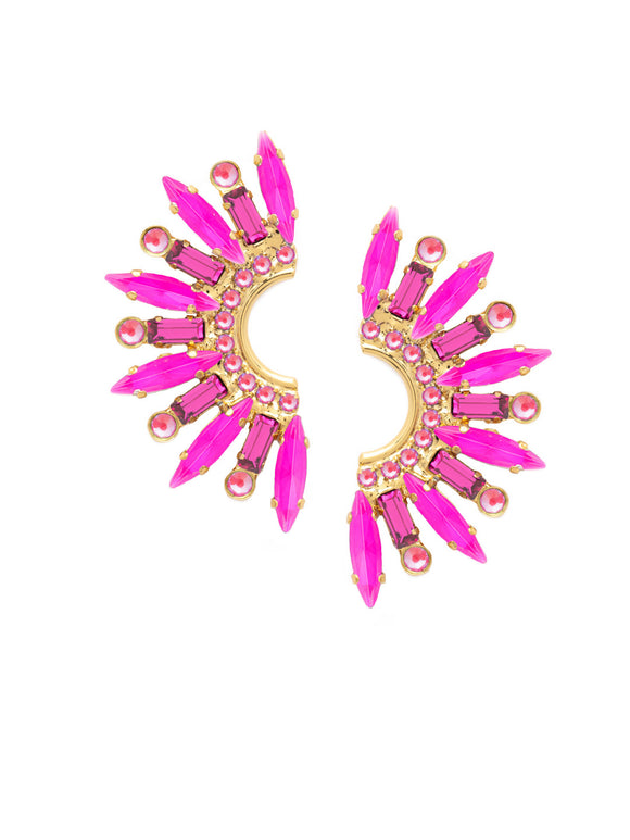 Sorrelli Electric Pink Esmeray Statement Earring