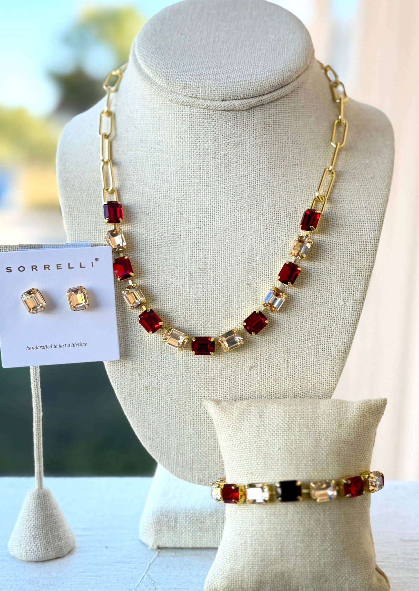 Go Garnet Three Piece Set