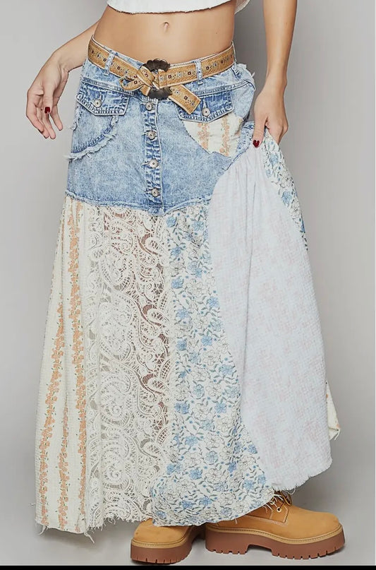 Flower Power Skirt
