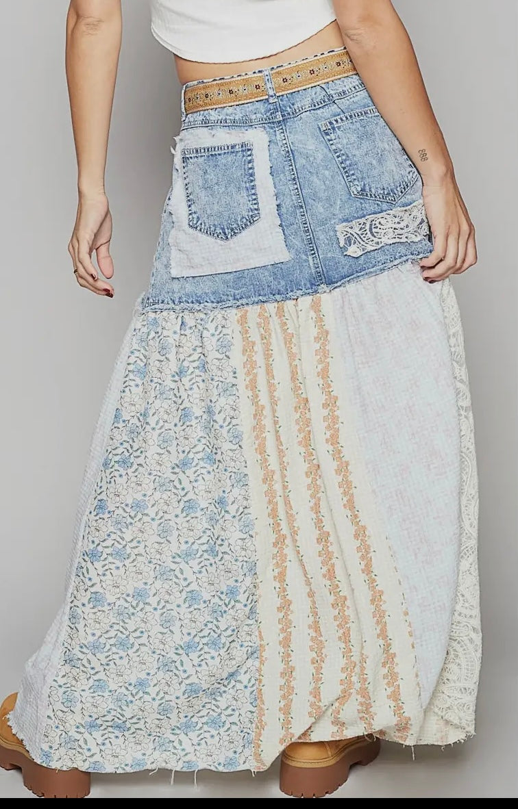 Flower Power Skirt