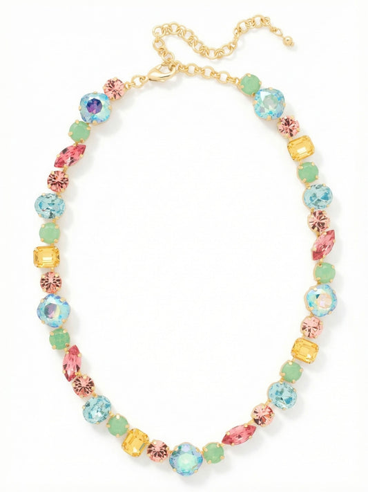Sorrelli Candy Pop Teddy Tennis Necklace