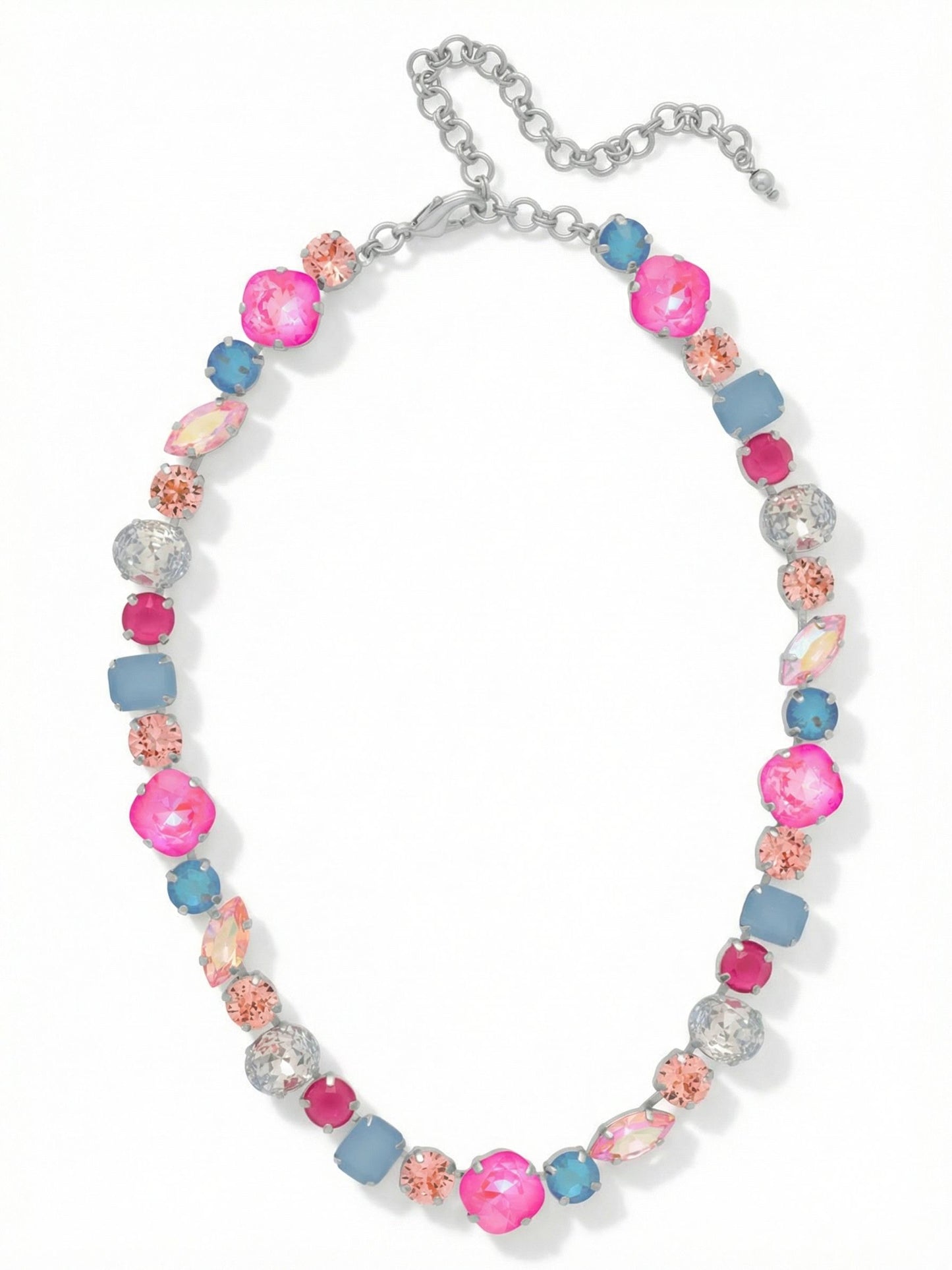 Sorrelli Peony Breeze Teddy Tennis Necklace