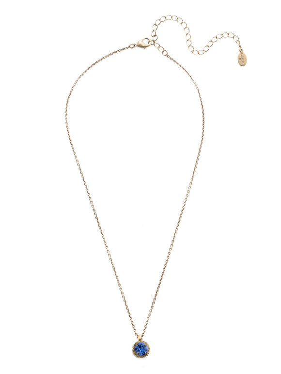 Sorrelli Sapphire Simplicity Pendant Necklace