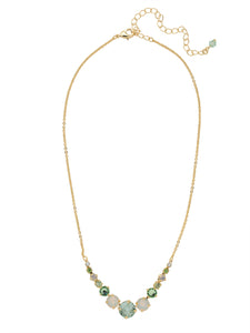 Sorrelli Sage Green London Tennis Necklace