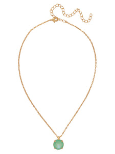 Sorrelli Mint Delite Nadine Pendant Necklace