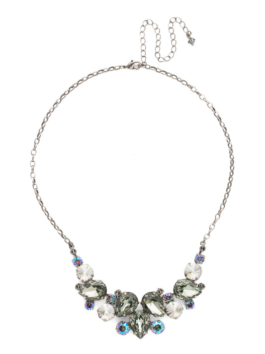 Sorrelli Crystal Rock Nested Pear Statement Necklace